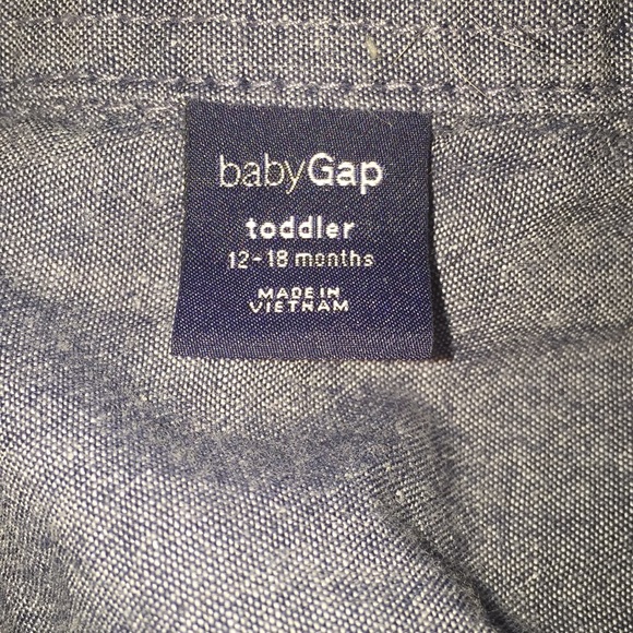 babyGap plaid button up shirt - Picture 3 of 3